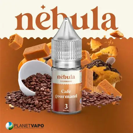 Caf Gourmand - Nbula - Planet Vapo, des experts pour vous conseiller Caf Gourmand - Nbula - Planet Vapo, des experts pour vous conseiller