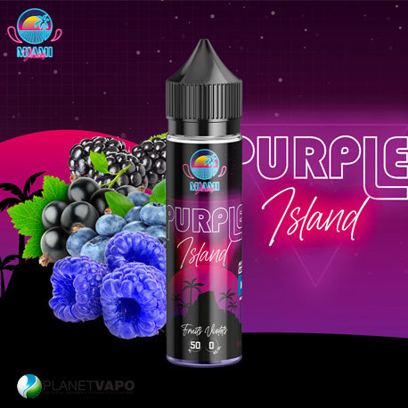 Purple Island 50ml - Miami Juices - Planet Vapo Purple Island 50ml - Miami Juices - Planet Vapo