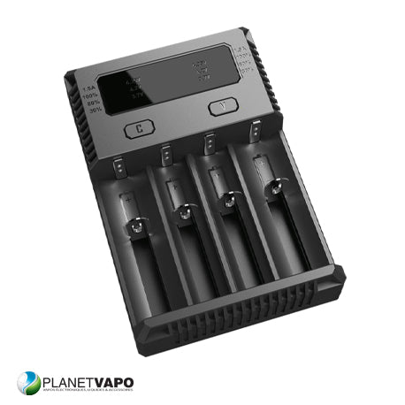 Chargeur Nitecore I4 New (4 accus) - Planet Vapo, des experts pour vous  conseiller
