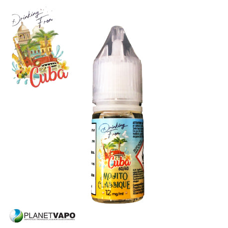 Mojito Classic 10 ml - Drinking From Cuba - Planet Vapo, des experts pour vous conseiller Mojito Classic 10 ml - Drinking From Cuba - Planet Vapo, des experts pour vous conseiller