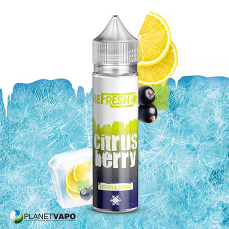 e-liquide Refresh 50 ml Citrus Berry Citron et Cassis