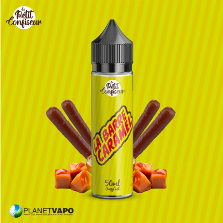 La Barre Caramel 50 ml - Le Petit Confiseur - Planet Vapo La Barre Caramel 50 ml - Le Petit Confiseur - Planet Vapo