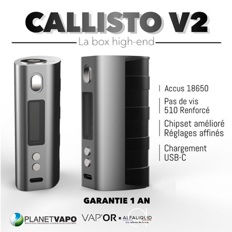 Callisto V2 Box - Vap'Or Edition Alfaliquid