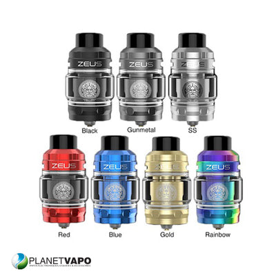 Clearomiseur Zeus Sub Ohm - Geek Vape - Planet Vapo, des experts pour vous conseiller Clearomiseur Zeus Sub Ohm - Geek Vape - Planet Vapo, des experts pour vous conseiller