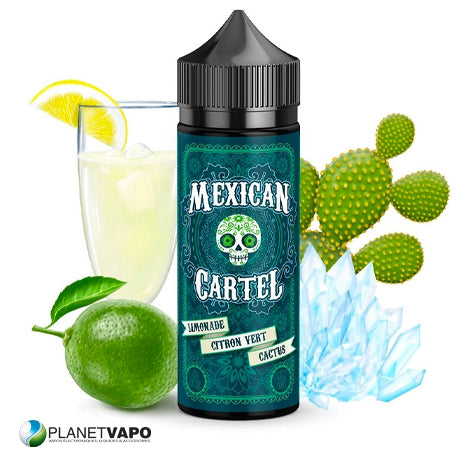Limonade, Citron Vert ,Cactus 100ml - Mexican Cartel