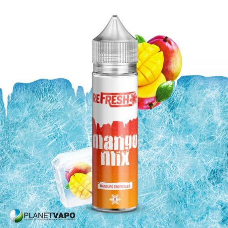 e-liquide 50 ml Refresh Mango Mix Mangues tropicales