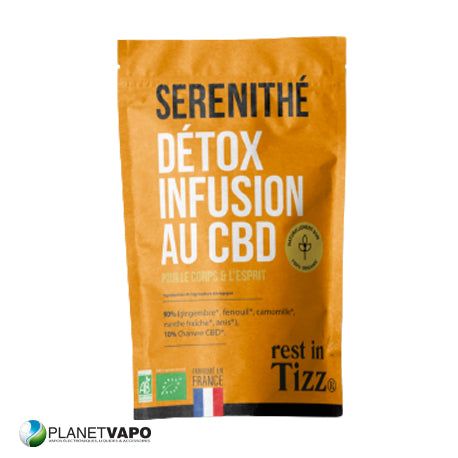 Détox infusion Sérénithé CBD BIO 50G - Restin Tizz